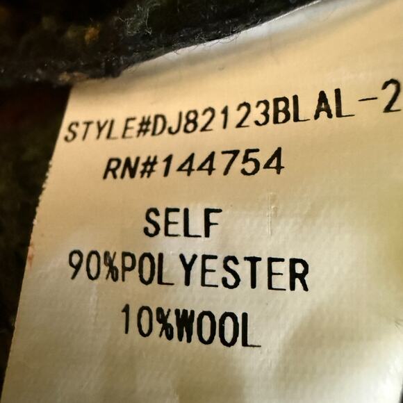 Dressed In Lala Jacket Sweater Scorpio OG Half Coat Womens S/M Oversized Wool - Picture 9 of 10